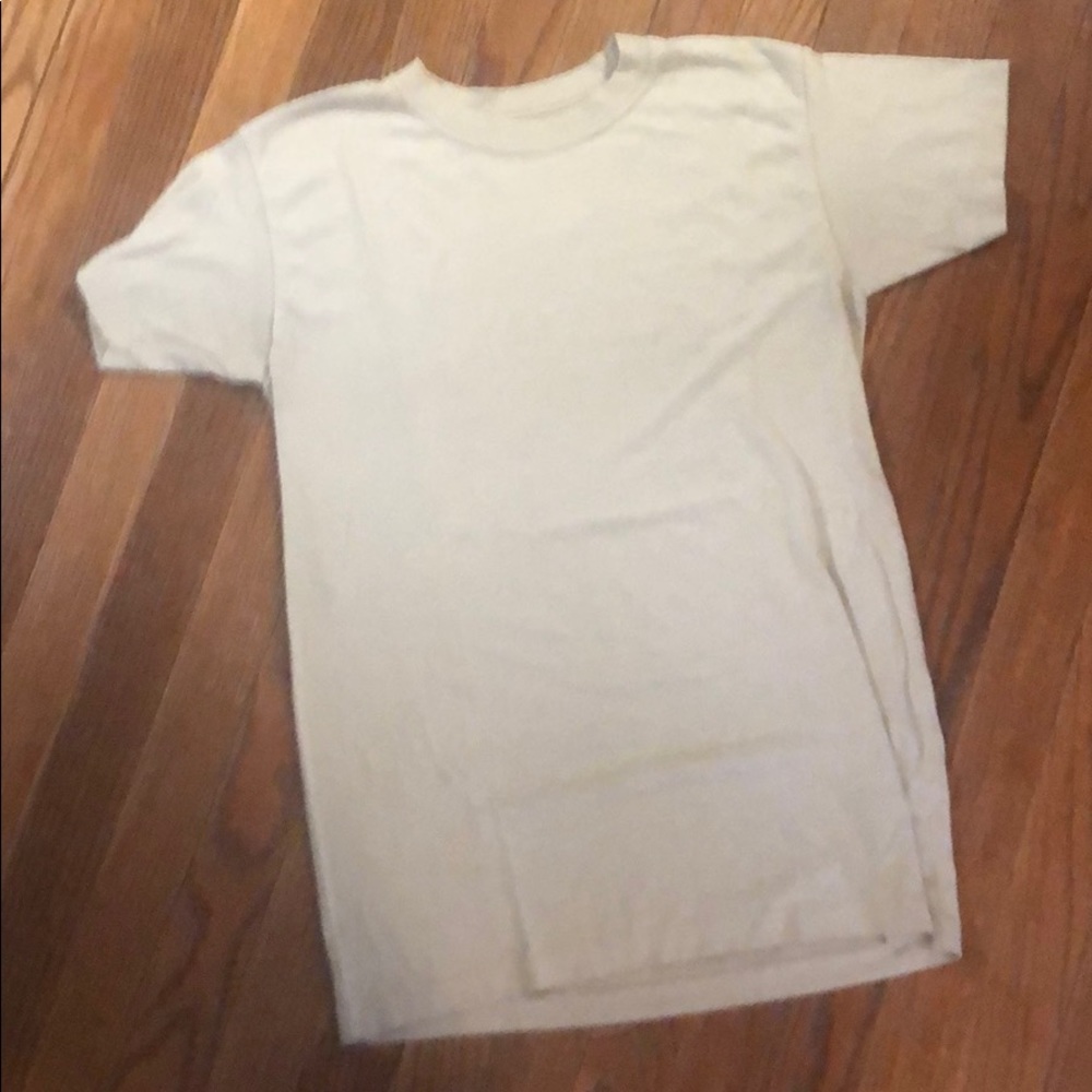 PT Army tee from basic training size Small